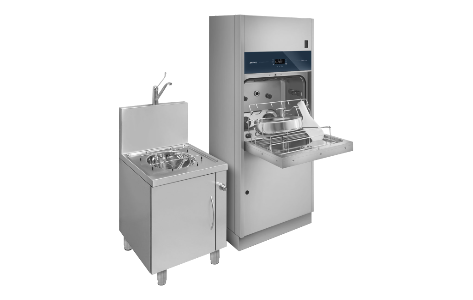 Smeg Spüler und Ausguss