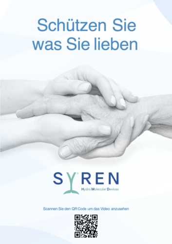 Flyer Linaus Syren Aqua Plus Warmy, hydromolekulares Duschsystem