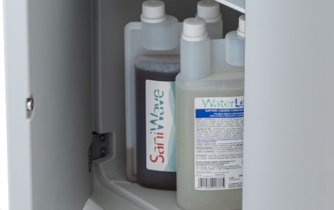 Reinigungsmittel Linaus Syren Aqua Plus Warmy, hydromolekulares Duschsystem