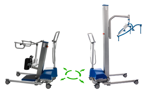 Touch and Move Elektro Lifter mit Fahrunterstützung