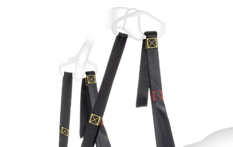 Schlaufenaufnahme für Gurtsysteme mit 2-Punkt Aufhängung