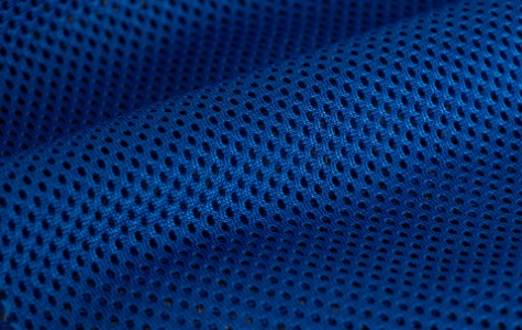 Material Standardgurt Polyester Netz Blau