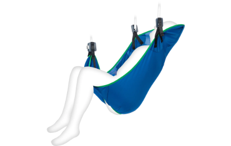 Standardgurt Polyester Blau Clipaufnahme
