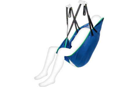 Standardgurt Polyester Blau Schlaufenaufnahme