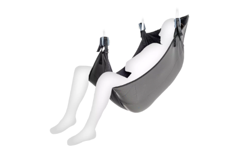 Delphin In Situ Gurt aus Bambus schwarz mit Clipaufnahme