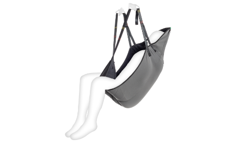 Delphin In Situ Gurt aus Bambus schwarz mit Schlaufenaufnahme