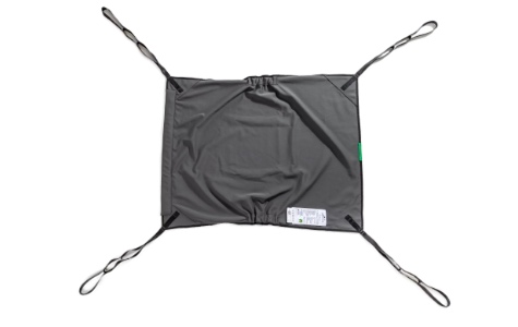 Draufsicht Aussen Longseat in Situ Gurt aus Bambus Schwarz mit Schlaufen