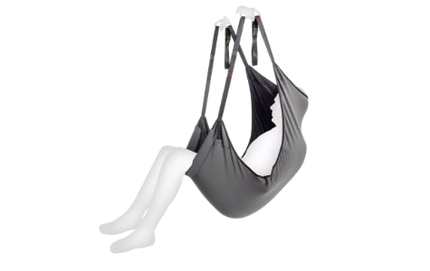 Longseat in Situ Gurt aus Bambus Schwarz mit Schlaufen